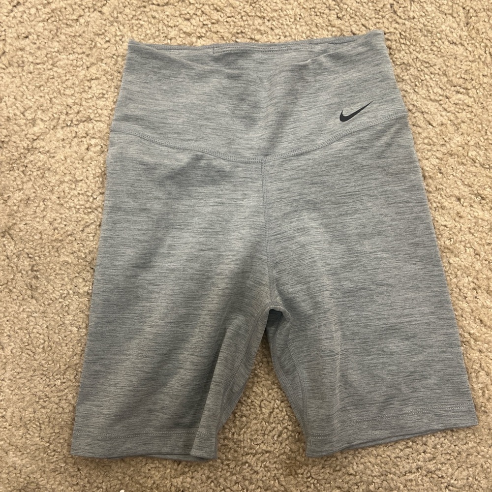 Gray Nike Biker shorts
